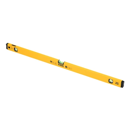 Уровень алюминиевый Denzel, магнит, фрезерованный, 3 глазка (1 зеркал.), 0,5 мм/м, 1000 мм, 33693 купить в Сургуте