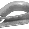 Коуш ЗУБР "МАСТЕР" DIN 6899, оцинкованный, 3мм, 100 шт 4-304495-03 купить в Сургуте