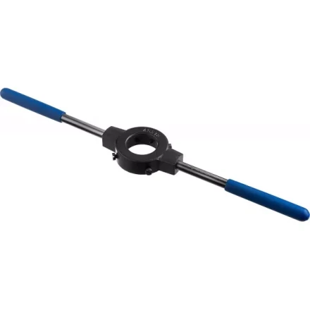 Плашкодержатель ЗУБР &quot;ПРОФЕССИОНАЛ&quot; со стопорными винтами, сталь 45, посадочный диаметр - 45 мм, высота - 18 мм, общая длина - 455 мм 28150-45 купить в Сургуте