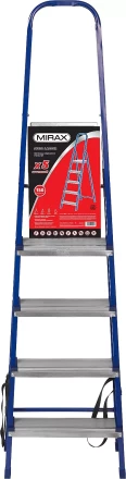 Лестница-стремянка стальная, 5 ступеней, 101 см, MIRAX 38800-05 купить в Сургуте