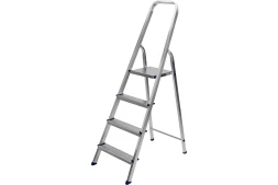 Стремянка 4 ступени алюминиевая СИБРТЕХ 97714