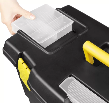 Ящик для инструмента &quot;VEGA-21&quot; пластиковый, STAYER 38105-21_z03 купить в Сургуте