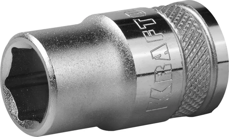 Торцовая головка KRAFTOOL "INDUSTRIE QUALITAT", Cr-V, FLANK, хромосатинированная, 1/2", 12 мм 27805-12_z01 купить в Сургуте