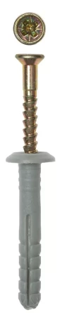 Дюбель-гвоздь ЗУБР полипропиленовый, грибовидный бортик, 6 x 40 мм, 8 шт 4-301356-06-040 купить в Сургуте