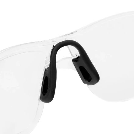 Очки защитные открытые Denzel 89198, поликарбонатные, прозрачная линза купить в Сургуте