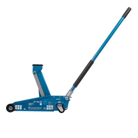 Домкрат гидравлический подкатной Stels 51139, 3 т, 120-450 мм, быстрый подъем, проф. купить в Сургуте