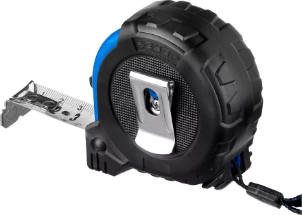 Рулетка ЗУБР &quot;НЕЙЛОН&quot;, нейлоновое покрытие, упрочненное полотно, ударопрочный обрезиненный корпус, 3м/16мм 34056-03-16_z01 купить в Сургуте