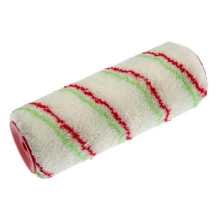 Валик сменный &quot;Эмали&quot; , 180 мм, ворс 12 мм, D - 48 мм, D ручки - 6 мм, полиамид, полиакрил Сибртех 80198 купить в Сургуте