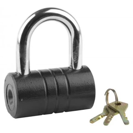 Замок ЗУБР &quot;МАСТЕР&quot; навесной, повышенной защищенности, дисковый механизм секрета, ключ 7 &quot;пинов&quot;, 82 x 46 мм 3720-21_z01 купить в Сургуте