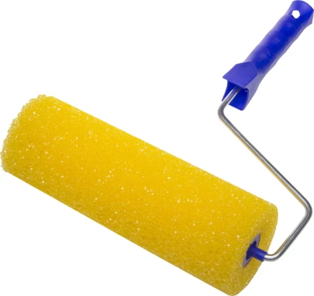 Валик &quot;СТРУКТУРНЫЙ ПОРОЛОН&quot; малярный в сборе, бюгель 6мм, 80x240мм, STAYER Profi 0365-24 купить в Сургуте