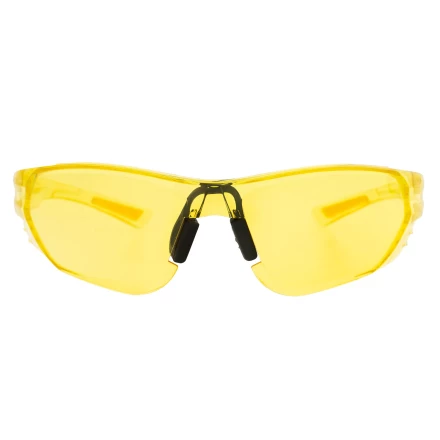 Очки защитные открытые Denzel 89199, поликарбонатные, желтая линза купить в Сургуте