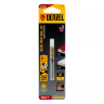 Сверло спиральное по металлу Denzel 3 x 61мм, Р6М5, Golden Tip, многогранная заточка, 2шт., 718268 купить в Сургуте