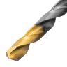 Набор сверл по металлу Denzel 723001, 1-10 мм, Р6М5-TiN, Golden Tip, 10 шт купить в Сургуте