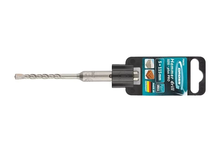 Бур по бетону PRO 5 x 110 мм SDS PLUS GROSS 70655 купить в Сургуте