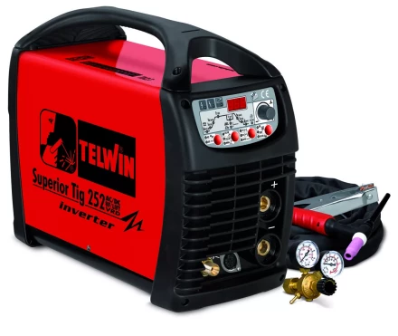 Сварочный аппарат Telwin SUPERIOR TIG 252 AC/DC HF/LIFT VRD TIG ACC купить в Сургуте