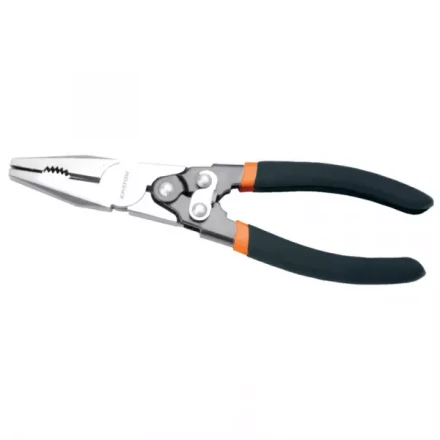 Пассатижи с двойным рычажным механизмом Кратон Double Force Cr-V 200 мм 2 12 01 008 купить в Сургуте