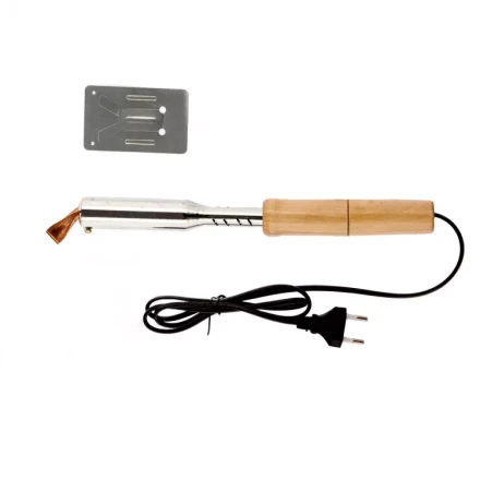 Паяльник электрика с ручкой из дерева 100 Вт 220 В Sparta 913104 купить в Сургуте