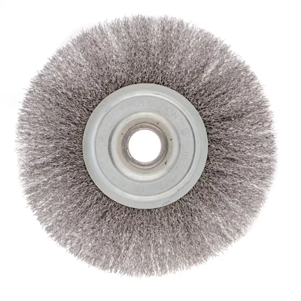 Щетка для УШМ 175 мм посадка 22,2 мм плоская витая проволока Сибртех 746667 купить в Сургуте