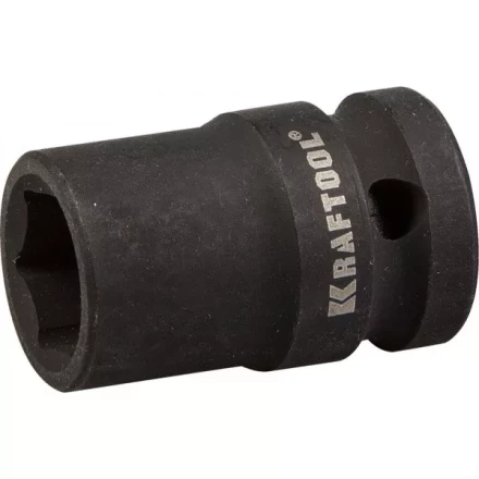 Торцовая головка KRAFTOOL &quot;INDUSTRIE QUALITAT&quot; ударная (1/2&quot;), FLANK, Cr-Mo, фосфатированная, 14 мм 27940-14_z01 купить в Сургуте