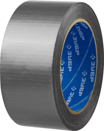 Армированная лента, ЗУБР &quot;ПРОФЕССИОНАЛ&quot; 12090-50-25, универсальная, влагостойкая, 48мм х 25м, серебристая 12090-50-25 купить в Сургуте