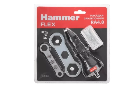 Насадка заклепочник на шуруповерт HAMMER RA4.8 купить в Сургуте