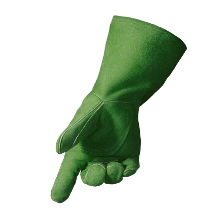 Краги спилковые зелёные Foxweld купить в Сургуте