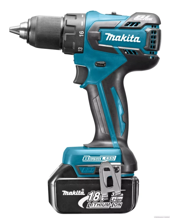 Аккумуляторная ударная дрель-шуруповерт Makita BHP343RFE купить в Сургуте