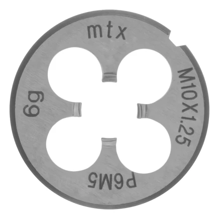 Плашка Matrix М10 х 1.25 мм, Р6М5, 770919 купить в Сургуте