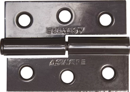 Петля дверная STAYER &quot;MASTER&quot; разъемная, цвет коричневый, левая, 65мм 37613-65-3L купить в Сургуте