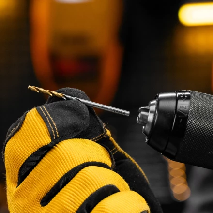 Набор сверл по металлу Denzel 723002, 1,5-6,5мм, Р6М5-TiN, Golden Tip, 13 шт купить в Сургуте