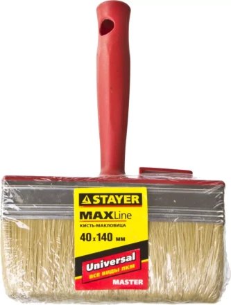 Макловица STAYER &quot;MASTER&quot; UNIVERSAL, светлая щетина, пластмассовый корпус, 4х14см 01824-14 купить в Сургуте