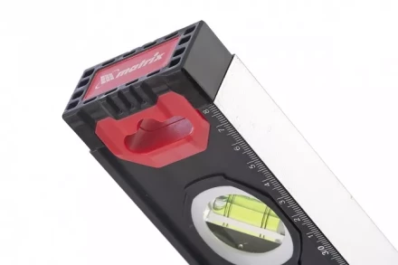 Уровень алюминиевый усиленный 400 мм MATRIX артикул 34360 купить в Сургуте