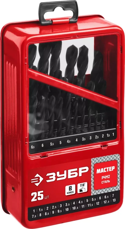 Наборы сверл по металлу серия МАСТЕР купить в Сургуте