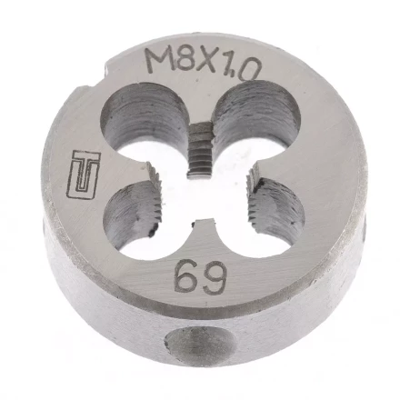 Плашка М8 х 1,0 мм СИБРТЕХ 77019 купить в Сургуте