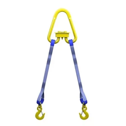 Строп текстильный двухветвевой 2СТ 8 т L=4 м SF6 150 мм Звено РТ-3 купить в Сургуте