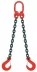 Строп 2СЦ-4.50 т. L1 цепи=3.10м на конце ОВ. L2 цепи 600мм на конце крюк 8 кл нестандарт купить в Сургуте