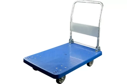 Тележка платформенная пластиковая 260 кг TOR PH260P (900х600) со складной ручкой (резина 125 мм) 1042365 купить в Сургуте