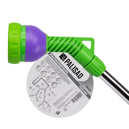 Распылитель 8 режимов Palisad 652125, общая длина 750 мм, металлический корпус купить в Сургуте