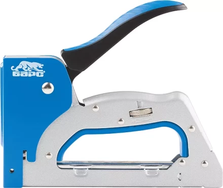 Степлер металлический 3 в 1 регул. удара двухкомп. рукоятка,тип скобы 53 300 500 6-14мм БАРС 40004 купить в Сургуте