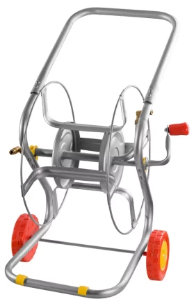 Катушка GRINDA для шланга 1/2&quot; x 100м, металлическая на колесах 8-428437 купить в Сургуте