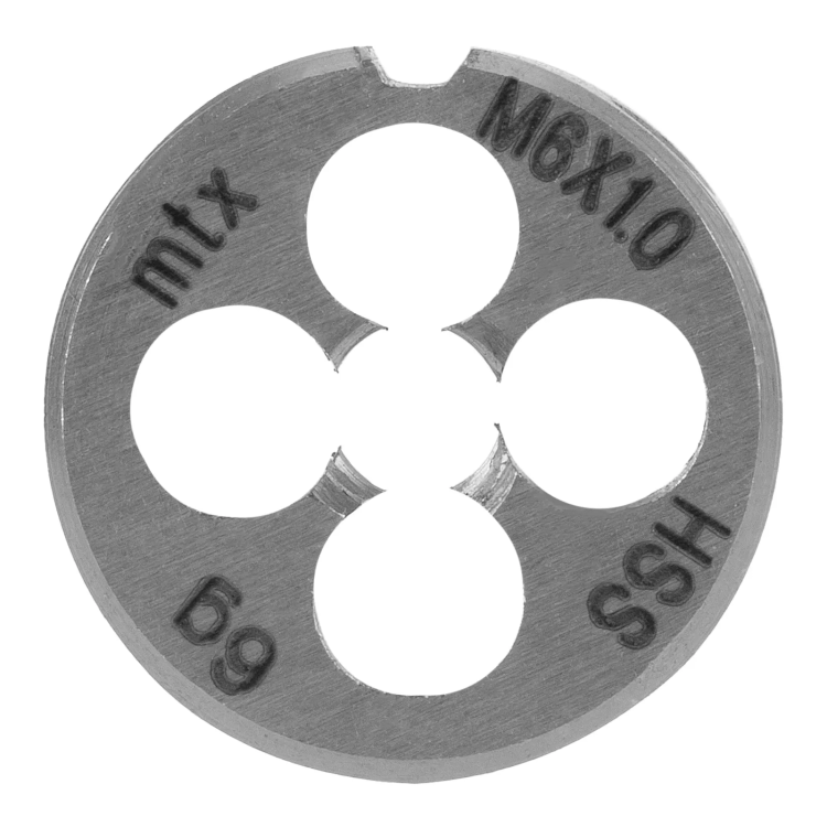 Плашка М6 х 1 мм, Р6М5 Matrix 770759 купить в Сургуте
