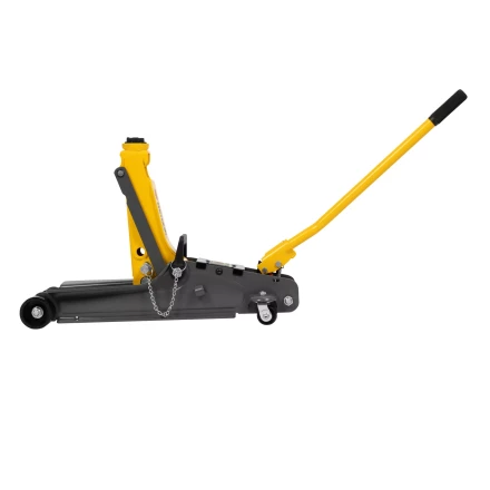 Домкрат гидравлический подкатной с фиксатором Denzel 51232, 2,5 т, 85-385 мм купить в Сургуте