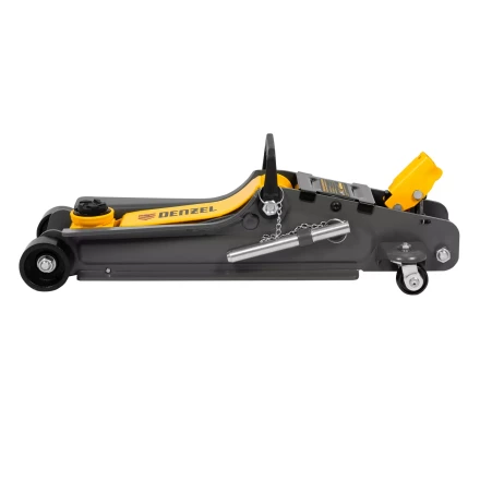 Домкрат гидравлический подкатной с фиксатором Denzel 51232, 2,5 т, 85-385 мм купить в Сургуте