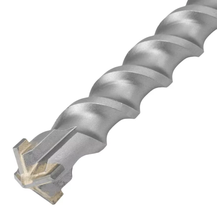 Бур по бетону Matrix 71366, 45 х 1500 мм, SDS MAX c крестовой пластиной купить в Сургуте