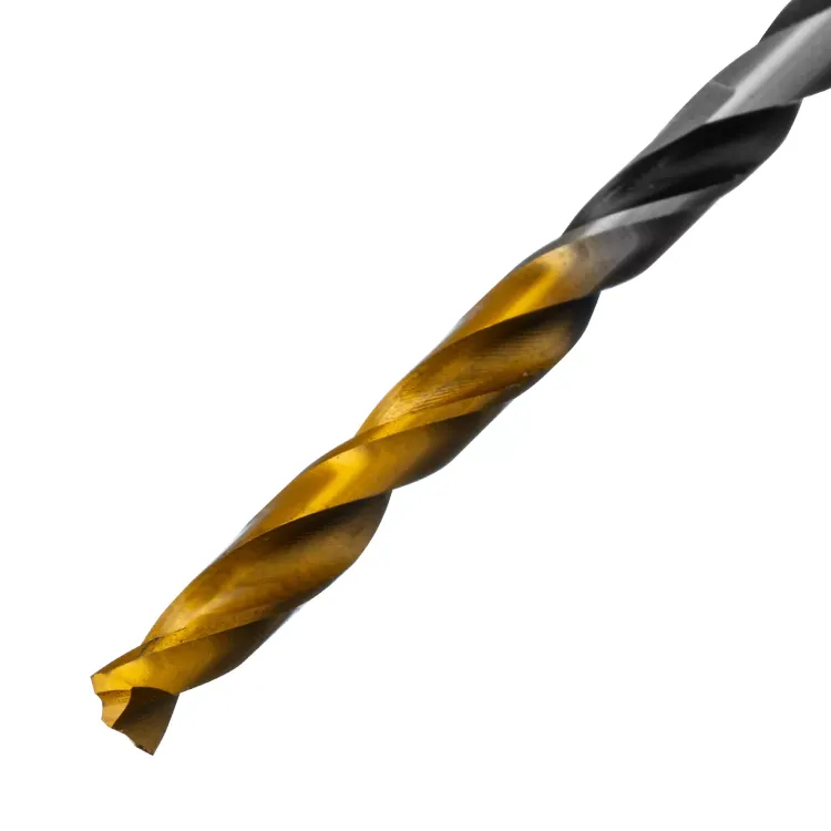 Сверло спиральное по металлу 3,5 x 70мм, Р6М5, Golden Tip, многогранная заточка, 2шт. Denzel 718270 купить в Сургуте