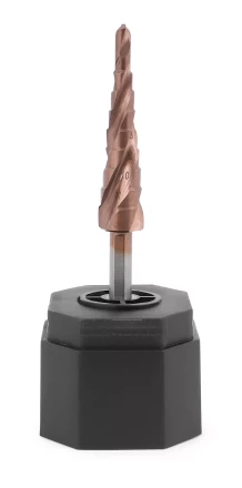 Ступенчатое сверло MESSER HSS CO 4-12х9 с кобальтовым покрытием и тремя спиральными канавками. купить в Сургуте