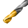 Набор сверл по металлу Denzel 723003, 1-10 мм, Р6М5-TiN, Golden Tip, 19 шт купить в Сургуте