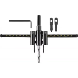 Сверло регулируемое, STAYER Profi 2944-200, двухрезцовое, по дереву, "Балеринка", d=40-200мм 2944-200