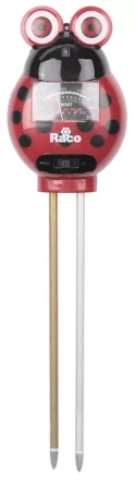 Измеритель влажности, кислотности почвы и интенсивности освещения RACO, глубина 210мм 42359-53693B купить в Сургуте