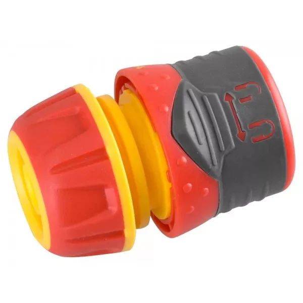 Соединитель GRINDA "Premium" с запирающим механизмом, пластмассовый с TPR, 1/2" 8-426427 купить в Сургуте